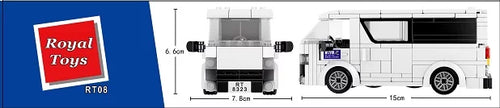 Load image into Gallery viewer, Royal Toys Building Blocks City Story Bricks RT08: CLT Van (270 Pcs/Pzs)
