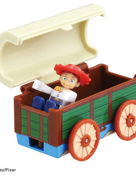 Takara Tomy Dream Tomica Toy Story 5 SP Ride On Jessie & Andy's Toy Box