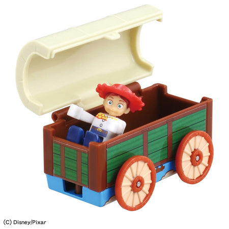 Takara Tomy Dream Tomica Toy Story 5 SP Ride On Jessie & Andy's Toy Box