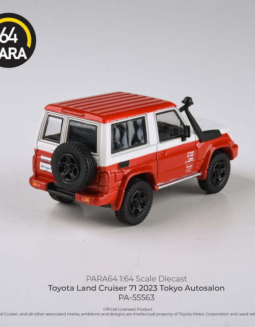 Load image into Gallery viewer, PARA64 1/64 2014 Toyota Land Crusier 71 Short Wheel Base 2023 Autosalon LHD
