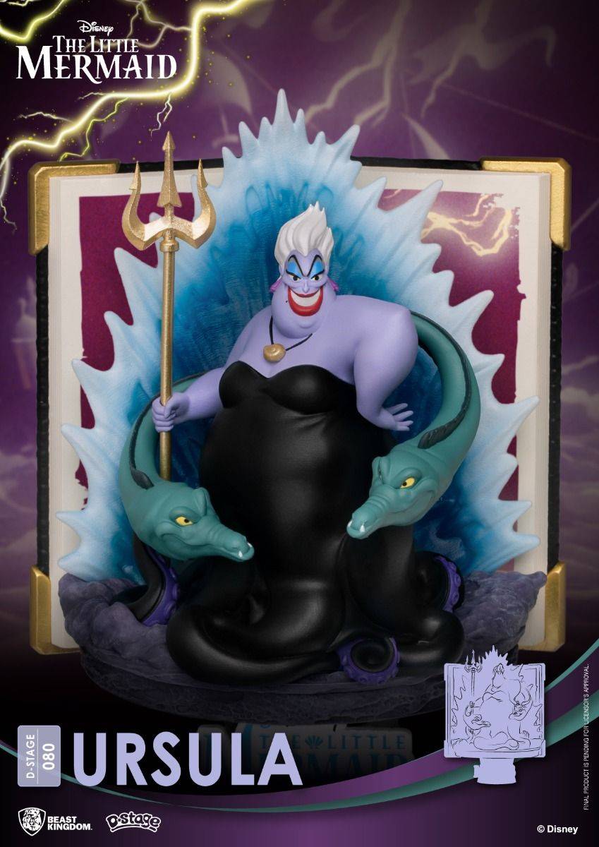 Beast Kingdom Diorama Stage-080-Story Book Series-Ursula Close Box