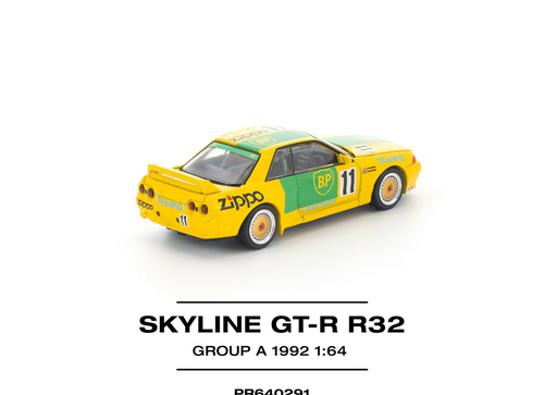 Load image into Gallery viewer, (Pre-order) POPRACE 1/64 GT-R R32 GROUP A 1992 Diecast Model Car
