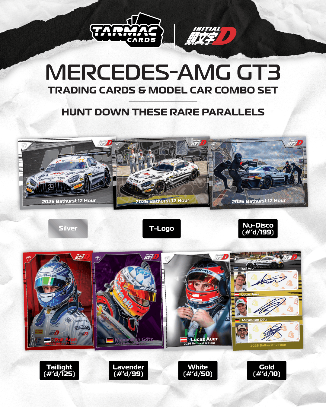 (Pre-order) Tarmac Works 1/64 Mercedes AMG GT3 Craft-Bamboo Racing Bathurst 12h