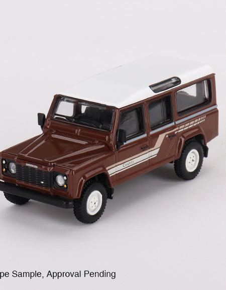 Mini GT #734 Land Rover Defender 110 1985 County Station Wagon RHD