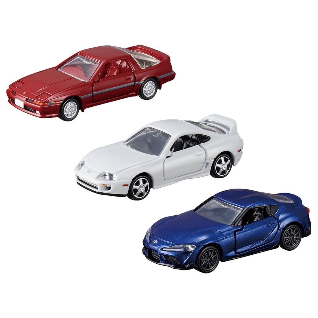 Takara Tomy Tomica Toyota SUPRA 3 MODELS Collection Diecast Model Car Set