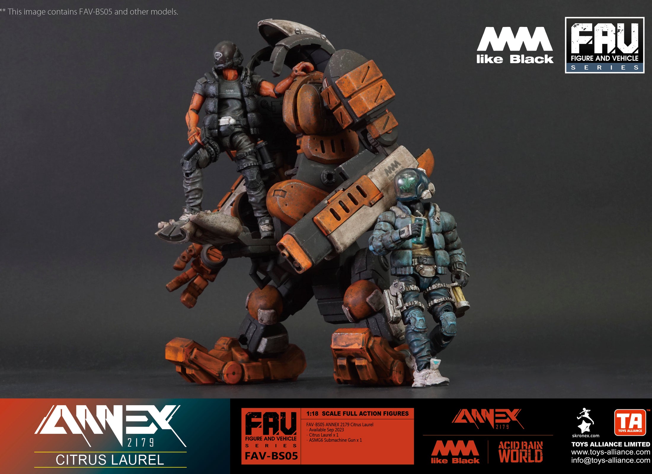 TOYS ALLIANCE ANNEX2179 FAV-BS05 Citrus Laurel Figure Set