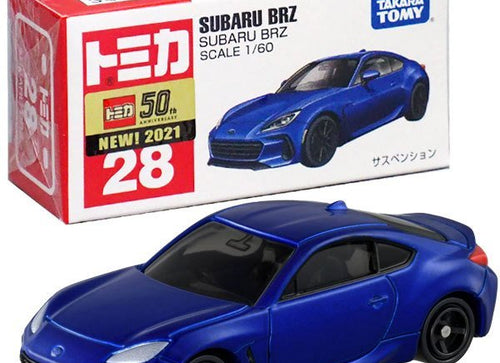 Load image into Gallery viewer, Takara Tomy Tomica Diecast Model Car No28－SUBARU BRZ
