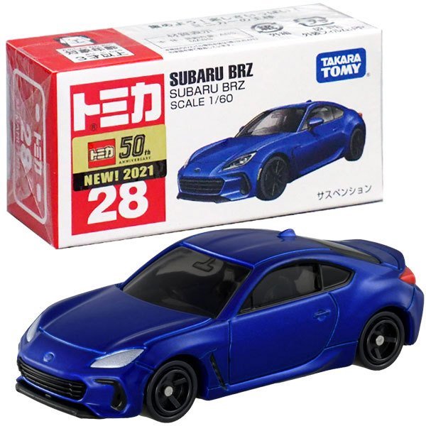 Takara Tomy Tomica Diecast Model Car No28－SUBARU BRZ