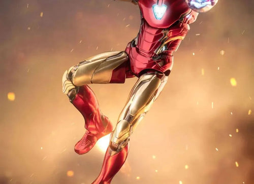 Load image into Gallery viewer, ZD Toys Marvel Avengers 1/10 Iron Man MK85 Action Figure with LIGHTING Function
