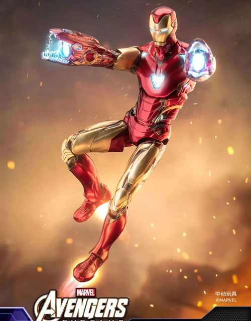 Load image into Gallery viewer, ZD Toys Marvel Avengers 1/10 Iron Man MK85 Action Figure with LIGHTING Function
