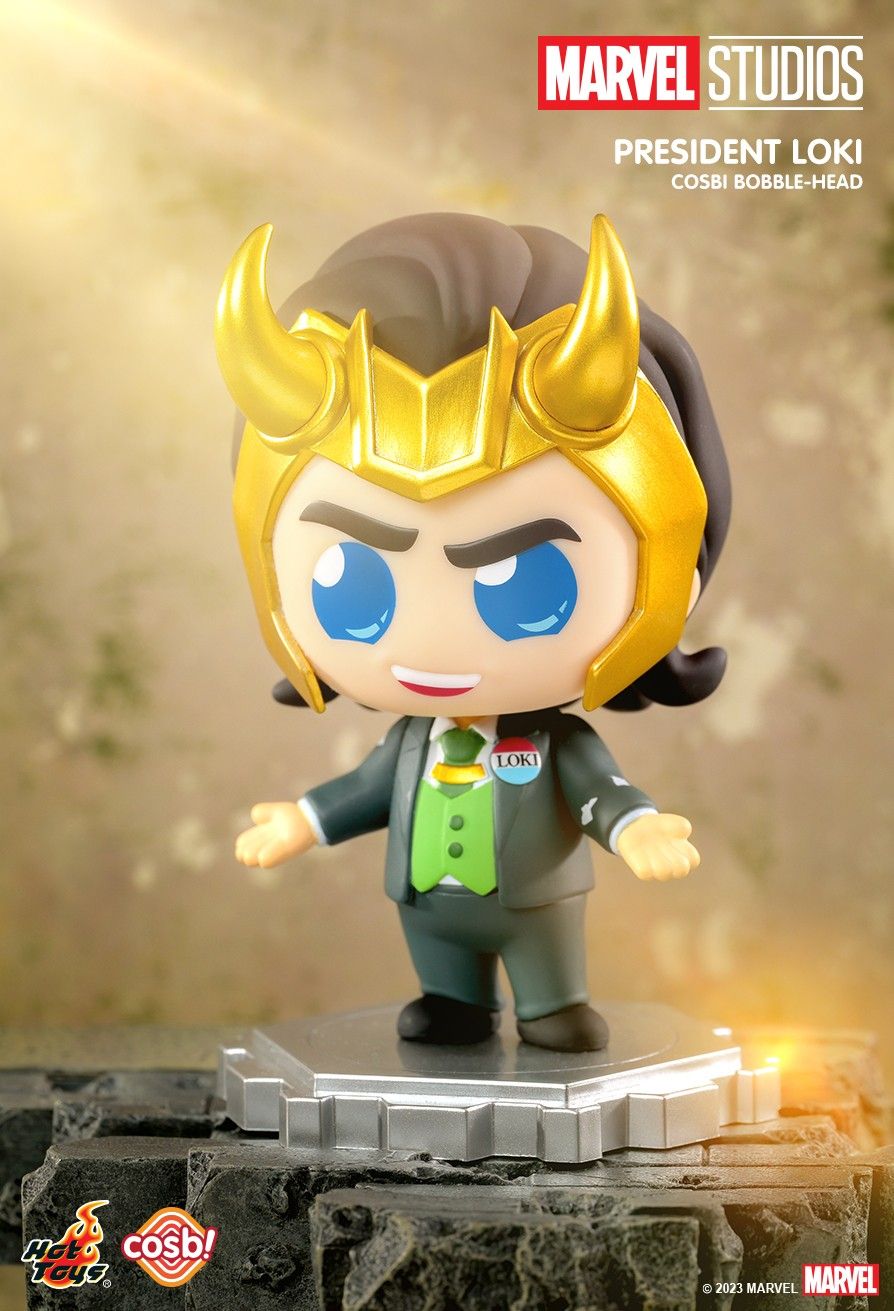 Hot Toys Marvel Studio Disney+ Cosbi Bobble-Head Collection (Series 2) SET of 8