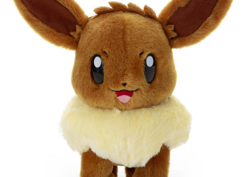 Load image into Gallery viewer, Takara Tomy Pocket Monsters Pokemon Plush - Pokemon Collection Eevee 21cm
