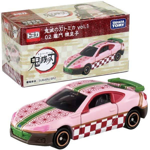 Load image into Gallery viewer, Takara Tomy Dream Tomica Model Car  - Demon Slayer :Nezuko Kamado Subaru BRZ
