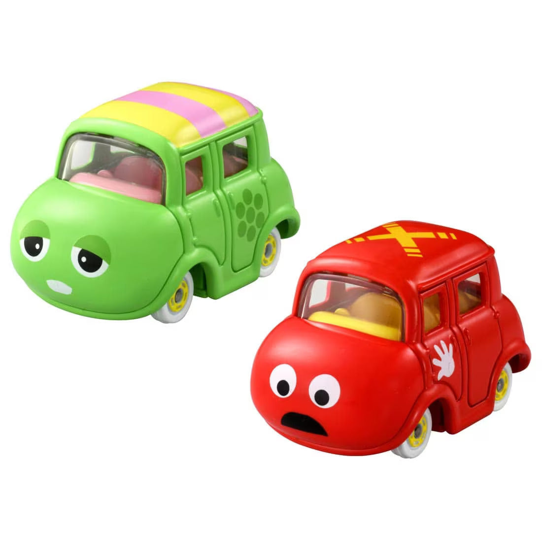 Takara Tomy Dream Tomica SP Gachapin & Mukku Diecast model car set