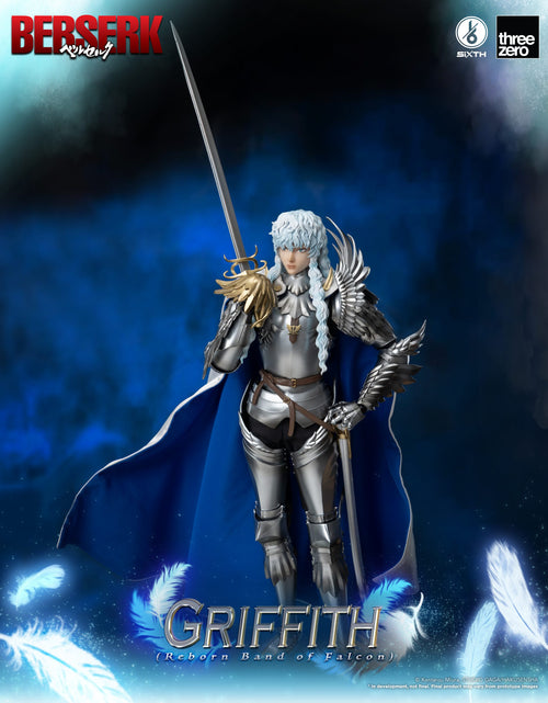 Load image into Gallery viewer, ThreeZero 1:6 BERSERK Griffith (Reborn Band of Falcon) Action Figure
