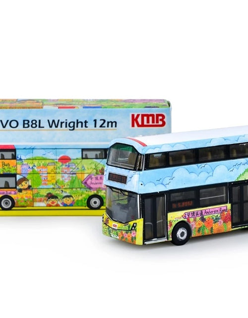 Load image into Gallery viewer, Tiny City Die-cast Model Car - KMB VOLVO B8L WRIGHT Go Green, Anderson (11X)
