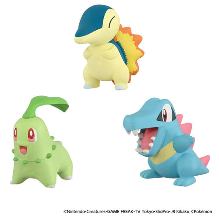 Takara Tomy Pokemon 30th Anniversary Monster Collection Set for Journey Johto