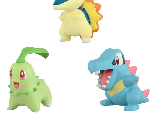 Load image into Gallery viewer, Takara Tomy Pokemon 30th Anniversary Monster Collection Set for Journey Johto
