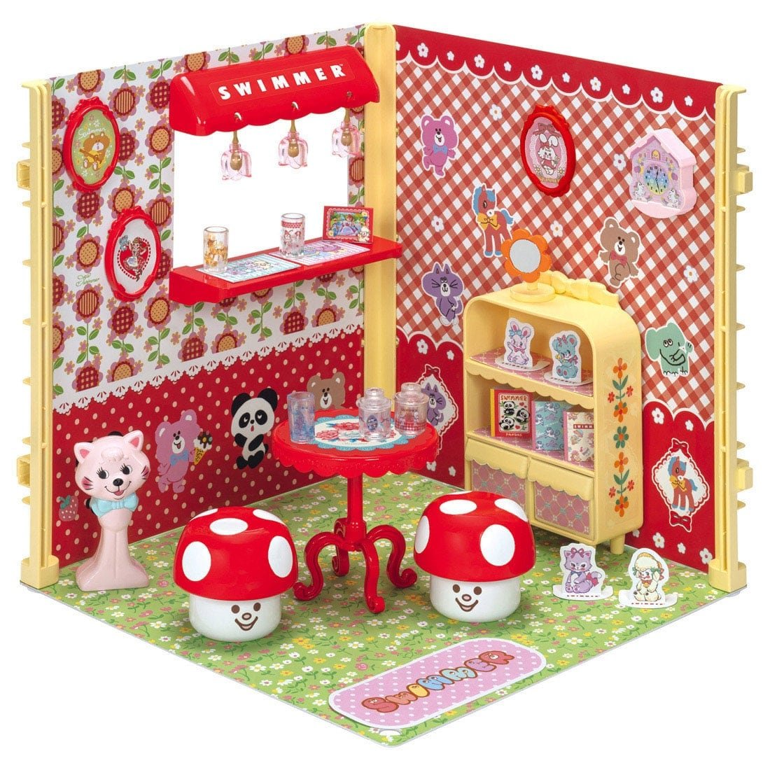 Takara Tomy Licca-Chan Licca LF-10 Interior Coordination SWIMMER Room (NO DOLL)