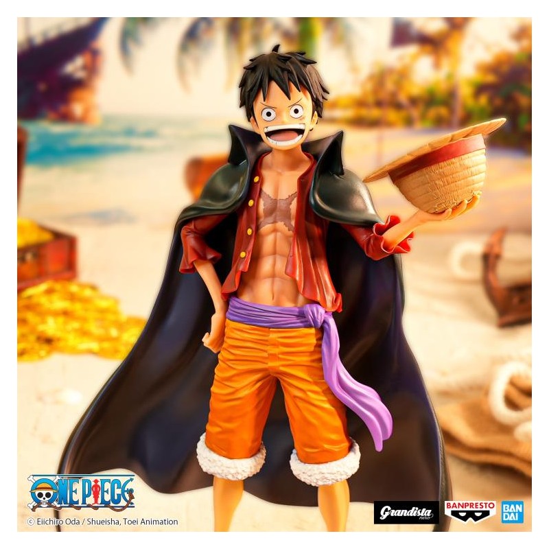 Banpresto [GRANDISTA NERO] One Piece PVC Figure: MONKEY. D. LUFFY #2