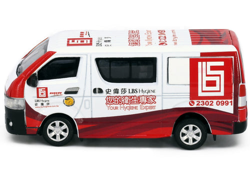 Load image into Gallery viewer, Tiny City 1:64 Die-cast Model Car - Toyota Hiace LBS Hygiene

