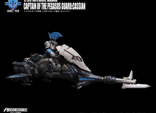 Load image into Gallery viewer, Toys Alliances ARCHECORE ARC-59 MITHRIL HAWK Captain of Pegasus Guard Cassian

