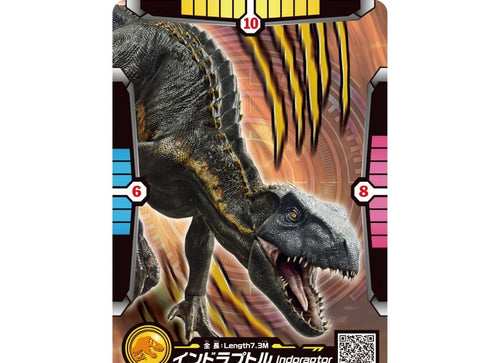 Load image into Gallery viewer, Takara Tomy ANIA Animal Jurassic World Indoraptor Figure with Battle Card
