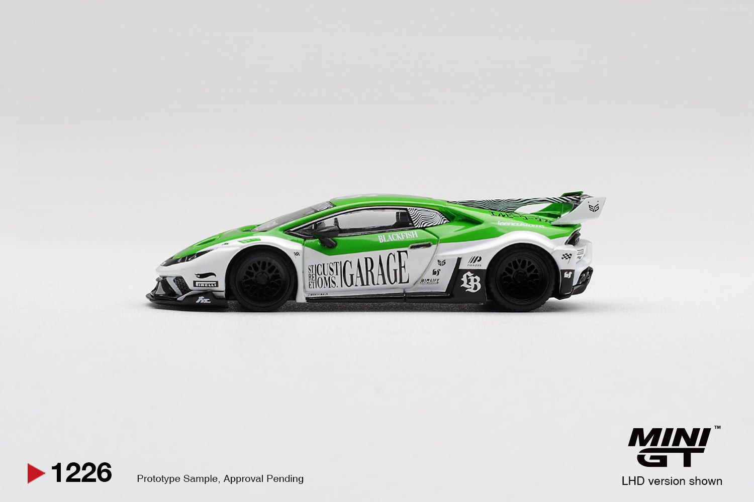 (Pre-order) MINI GT #1226 LB WORKS Lamborghini Huracán GT STREET CUSTOMS Car