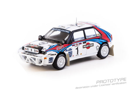 Tarmac Works 1/64 Lancia Delta HF Integrale Safari Rally 1992 Car