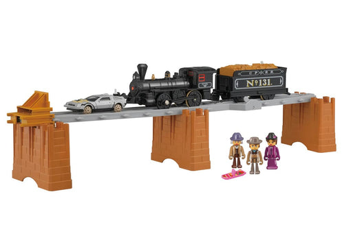 Load image into Gallery viewer, Takara Tomy Plarail Back to the Future Pt3 Steam Locomotive No.131 Time Machine
