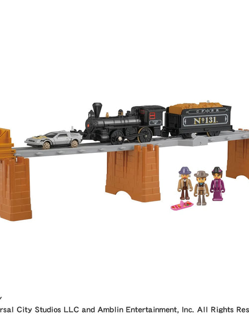 Load image into Gallery viewer, Takara Tomy Plarail Back to the Future Pt3 Steam Locomotive No.131 Time Machine
