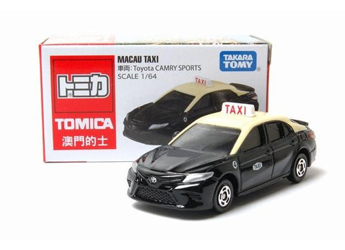 Load image into Gallery viewer, Takara Tomica Tomy Toyota CAMRY SPORTS Macau Taxi 1/64 Diecast Toy Car Japan
