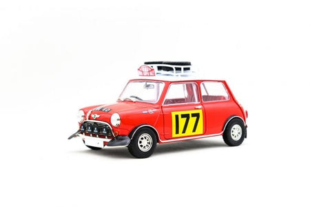 Tiny City 1:18 Diecast Model Car Mini Cooper Rally #177