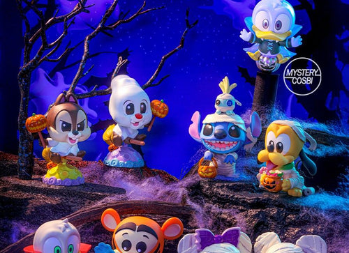 Load image into Gallery viewer, Hot Toys Disney Halloween Cosbi Collection Cosboo! Cos-We-Boo Fest Full set of 8
