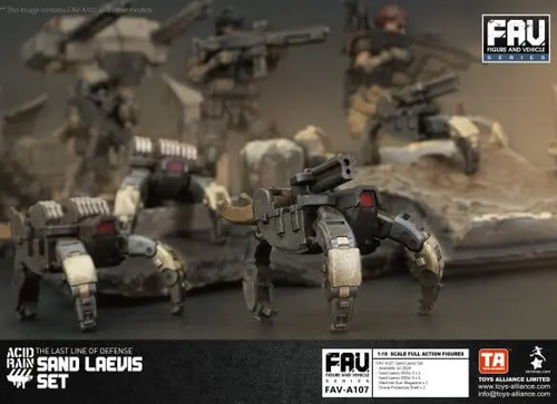 Load image into Gallery viewer, TOYS ALLIANCE x Acid Rain FAV-A107 Sand Laevis Set 1:18 Figure
