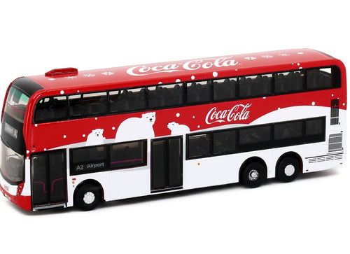 Load image into Gallery viewer, Tiny City 1:110 Diecast Model Car - E500 MMC FL 12.8M Coca-Cola (X' mas Bears)
