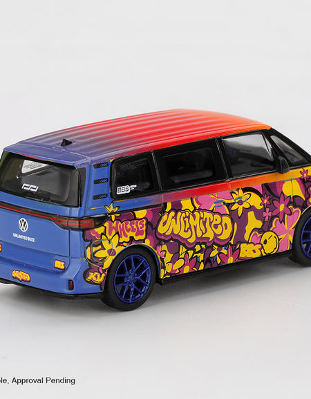MINI GT 1/64 #1159 Volkswagen ID.Buzz KW/BBS Diecast Model Car