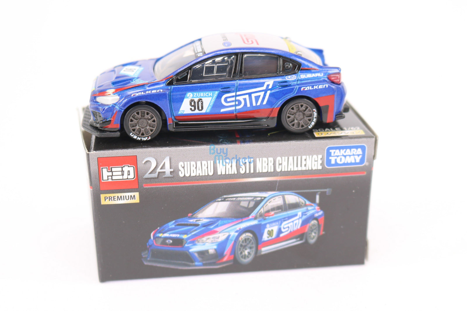 Takara Tomy Tomica Premium No.24 SUBARU WRX STI NBR CHALLENGE Diecast Car Japan