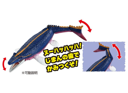 Load image into Gallery viewer, Takara Tomy Adventure Continent Ania Kingdom Mosa (Mosasaurus) Figure
