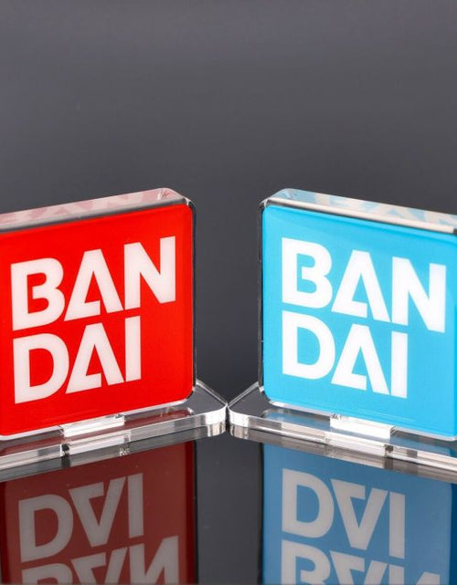 Load image into Gallery viewer, Bandai Spirits Official Acrylic Logo 6cm Display Ex Blue
