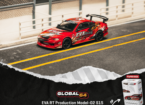Load image into Gallery viewer, (Pre-order) Tarmac Works EVA RT PRODUCTION MODEL-02 S15 Diecast Model Car
