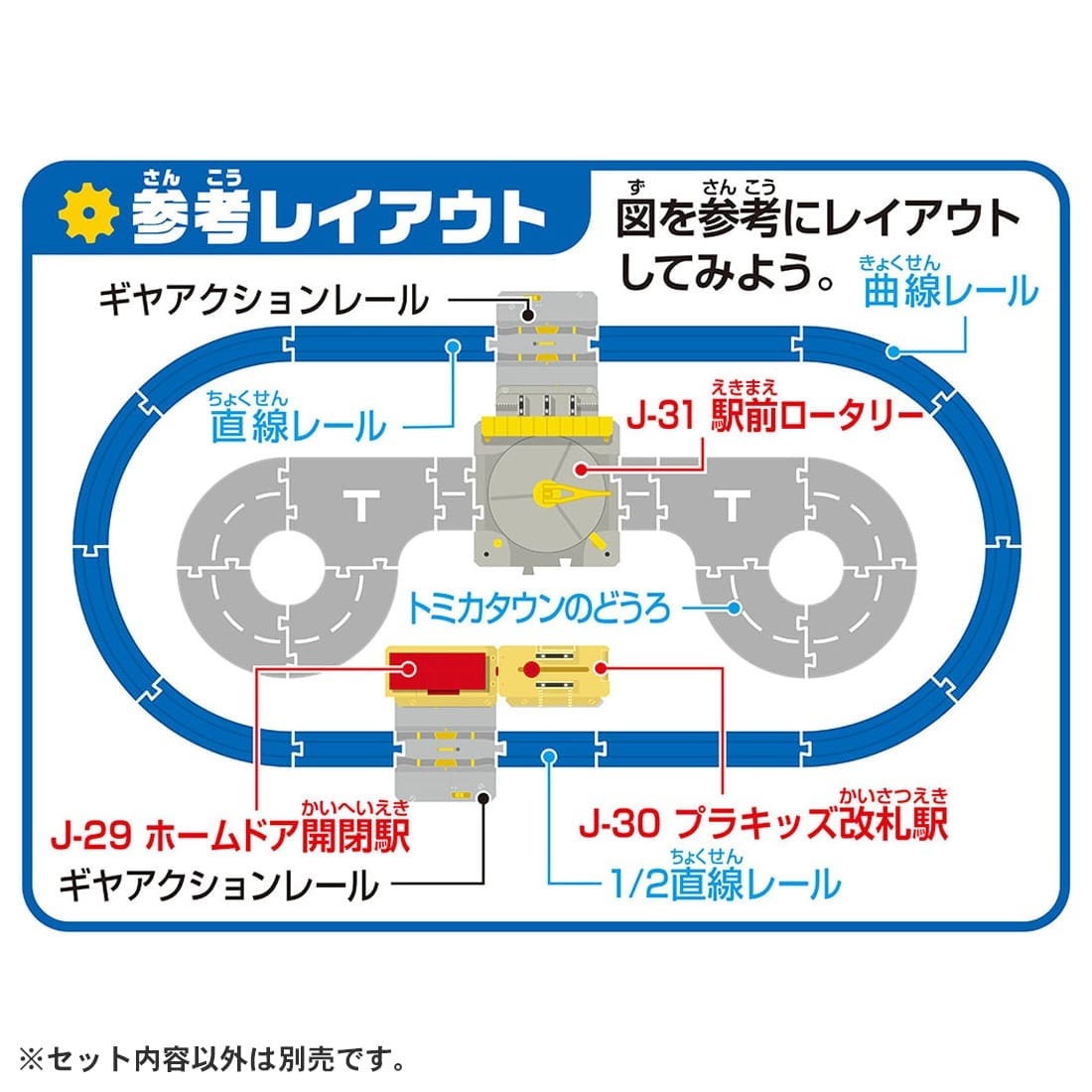 Takara Tomy Plarail Accessory J-30 Action Town Pla-kids Ticket Gate Station