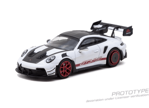 Load image into Gallery viewer, (Pre-order) Tarmac Works 1/64 Porsche GT3RS (992.1) MR White Red Tarmac Special
