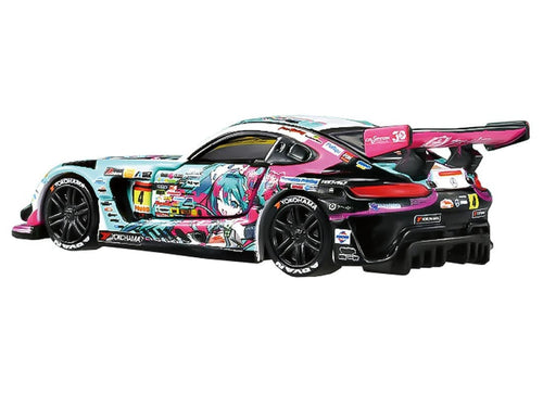 Load image into Gallery viewer, Takara Tomy Tomica Premium Racing Good Smile Hatsune Miku AMG 2025 Ver. Model
