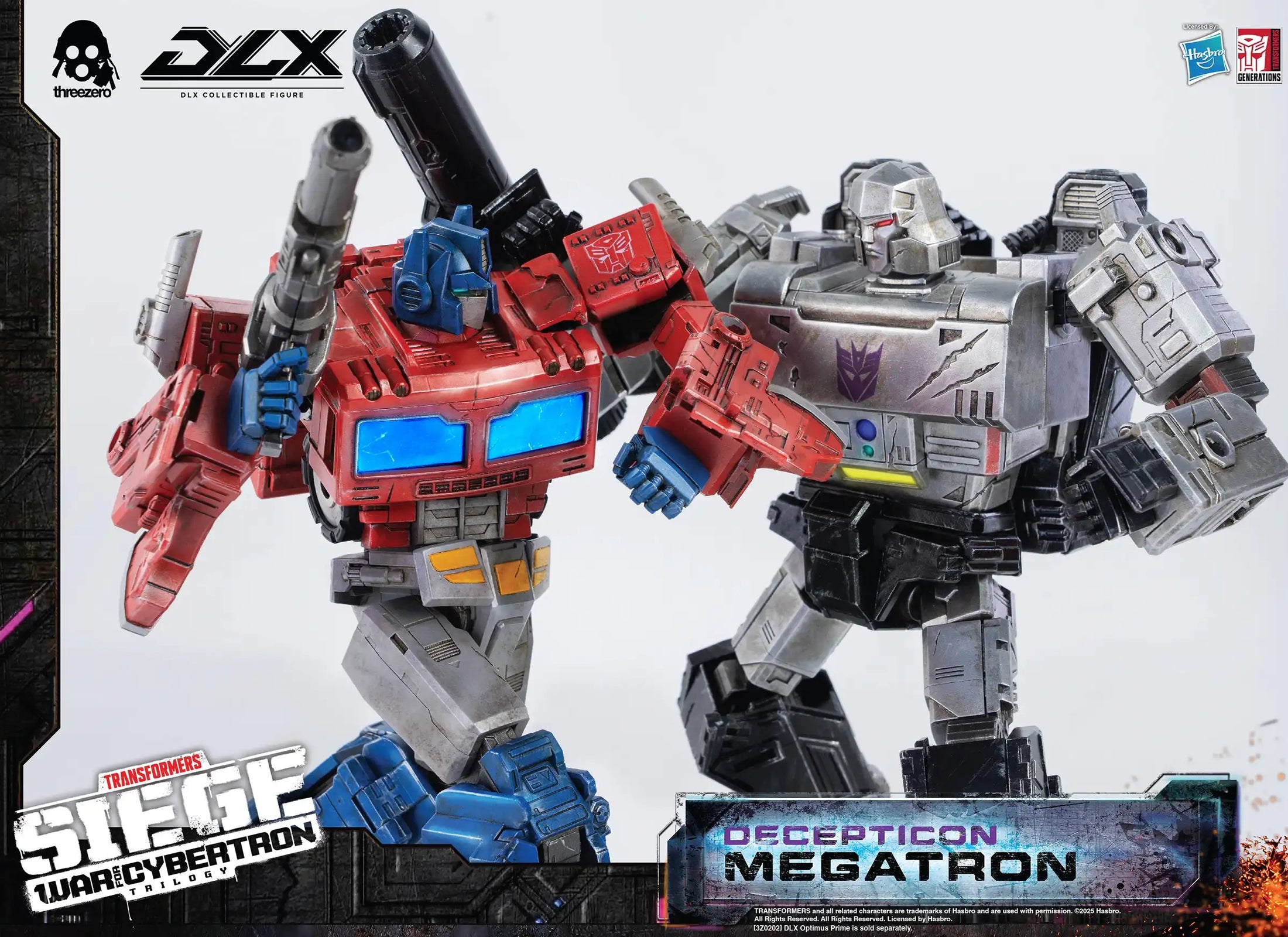 Threezero Transformers: War For Cybertron Trilogy DLX Megatron