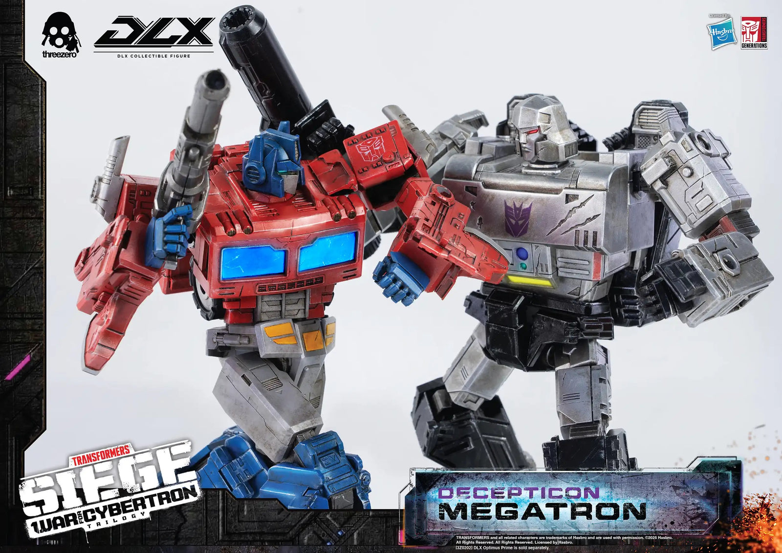 Threezero Transformers: War For Cybertron Trilogy DLX Megatron