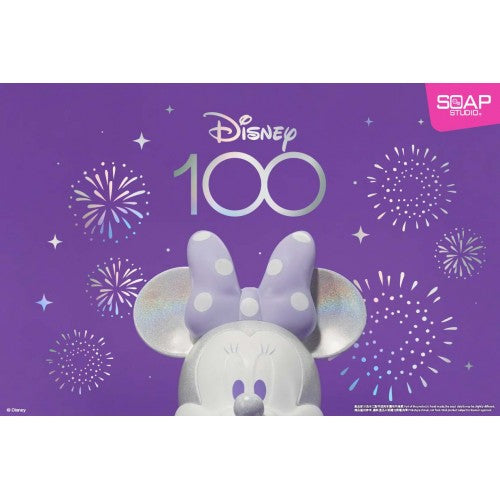 Load image into Gallery viewer, Soap Studio Disney 100th Anniversary Mickey and Minnie Heart Mini PVC Busts
