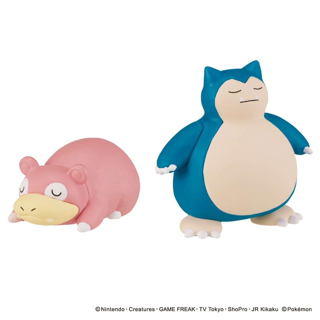 Takara Tomy Pokemon MonColle Collection Slowpoke & Snorlax Mini Set Figure Set