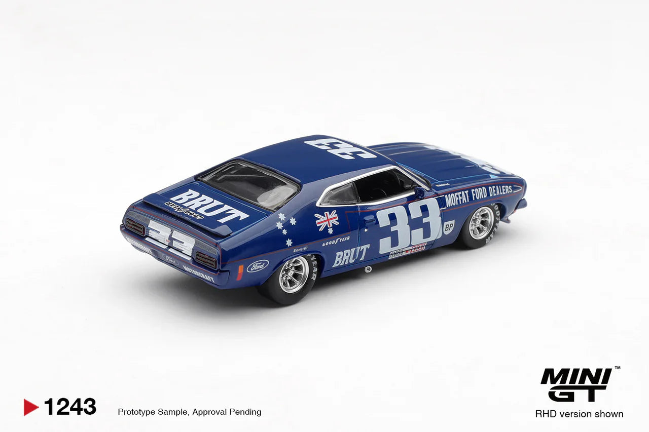 (Pre-order) Mini GT #1243 Ford XB Falcon GT #33 1974 Bathurst 1000 Australia Ex.