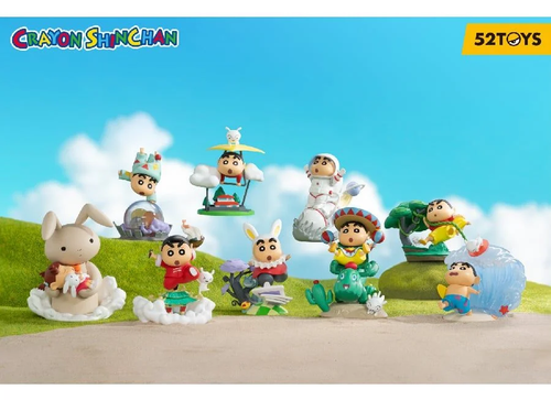Load image into Gallery viewer, 52TOYS Crayon Shin-Chan  Classic Scenes (Full set of 8) Figure Collection
